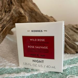 NIB Korres Wild Rose Brightening Facial Night